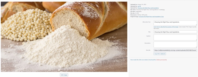 Choosing the Right Flour and Ingredients