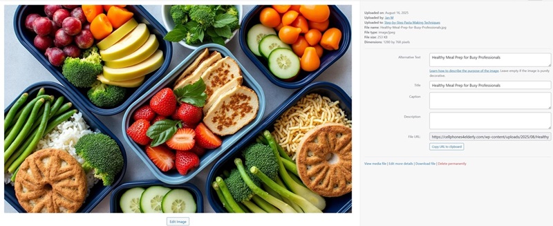 Healthy Meal Prep for Busy Professionals