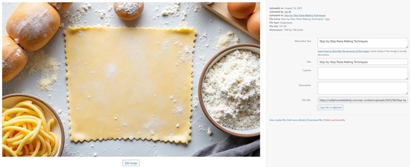 Step-by-Step Pasta Making Techniques 2