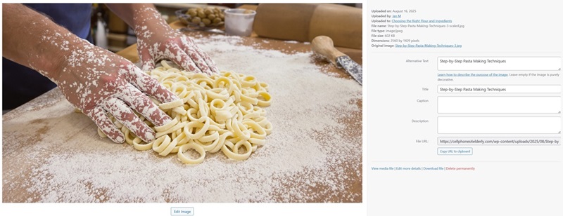 Step-by-Step Pasta Making Techniques