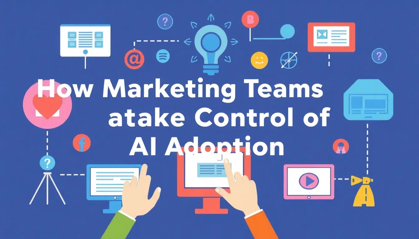 HOW MARKETING TEAMS CAN TAKE CONTROL OF AI ADOPTION