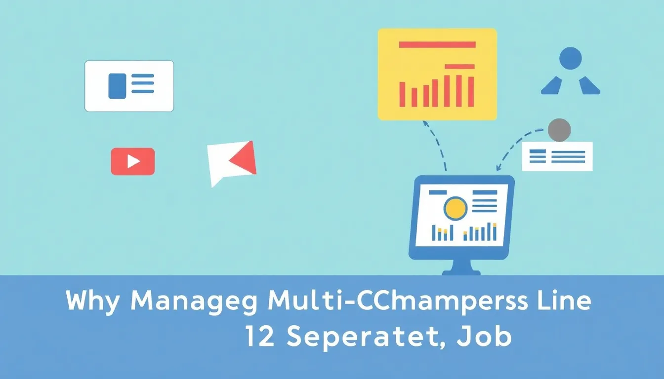 WHY MANAGING MULTI-CHANNEL CAMPAIGNS FEELS LIKE 12 SEPARATE JOBS