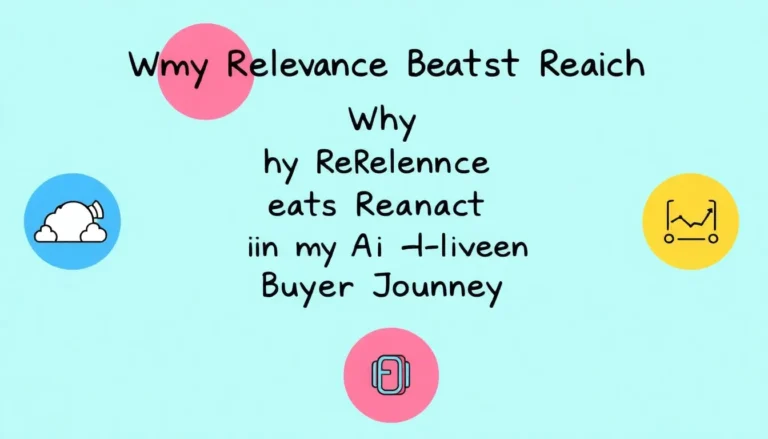 WHY RELEVANCE BEATS REACH IN TODAY'S AI-DRIVEN BUYER JOURNEY
