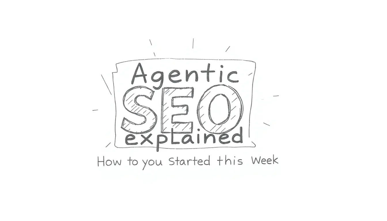 AGENTIC SEO EXPLAINED: HOW TO GET STARTED THIS WEEK