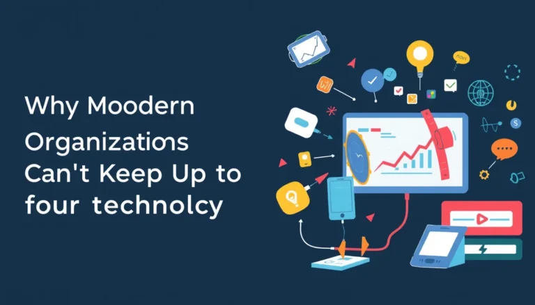 WHY MODERN MARKETING ORGANIZATIONS CAN'T KEEP UP WITH TECHNOLOGY
